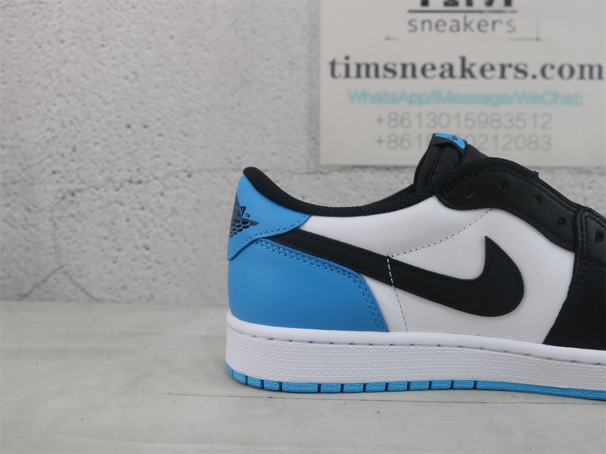 LJR Batch Air Jordan 1 Retro Low OG Black Dark Powder Blue CZ0790-104